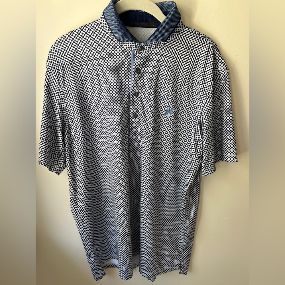 Greyson Hudson National Golf Club Golf Polo Medium M